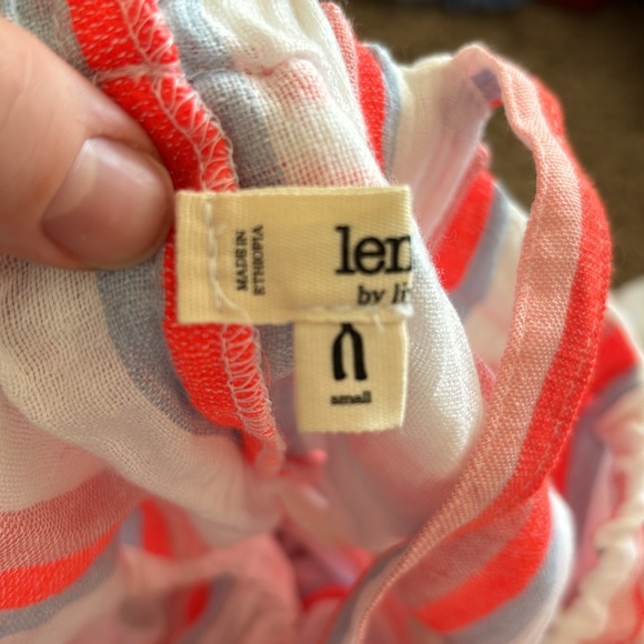 Lemlem Asha Ruffle Dress in Sunrise - Picture 3 of 4